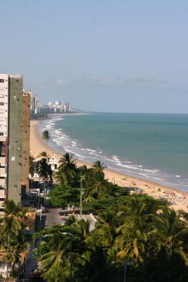 PIedade Beach/Recife (view from our hotel room)