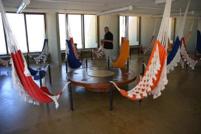 Hammock room overlooking beach (Hotel Tropical Joao Pessoa)