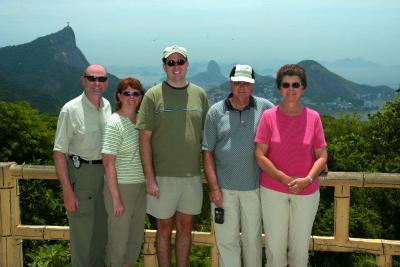 Dale, Angela, Randall, Wade & Shirley in Rio de Janeiro