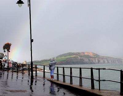 Rainy Lyme Regis