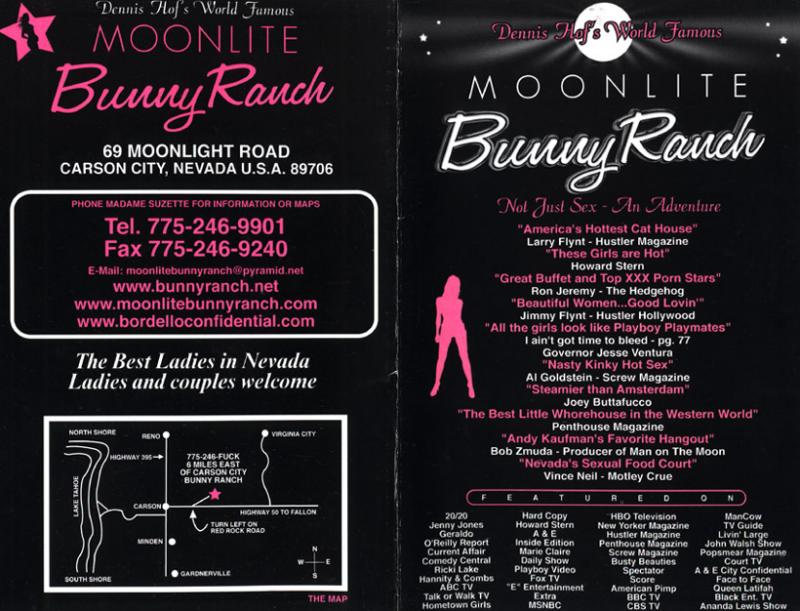 Bunny Ranch flyer