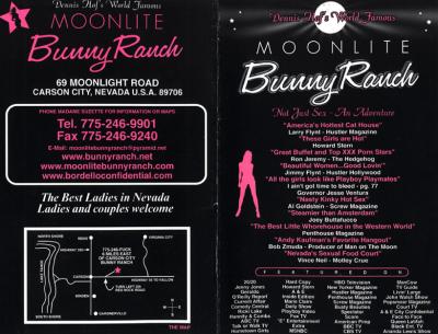 Bunny Ranch flyer