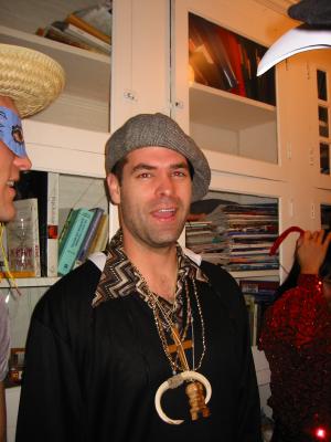 Chuckster at party in 2002