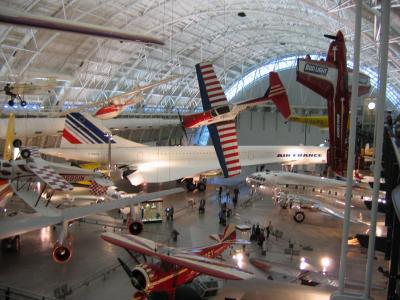 inside the new air and space museum