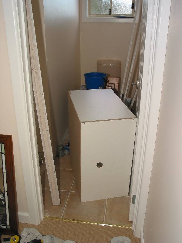 toilet vanity frame