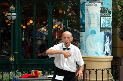 French guy in Epcot