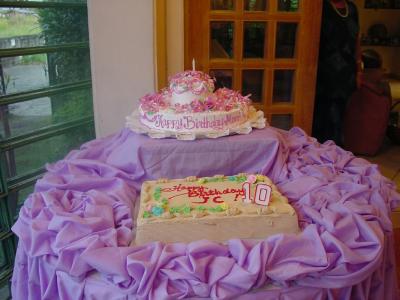 Moms & JC's b-day cake