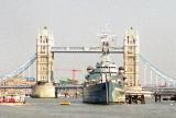 Tower Bridge and the HMS Belfast