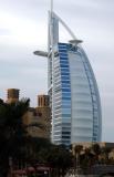 Day time view of the Burj Al Arab from Madinat Jumeirah