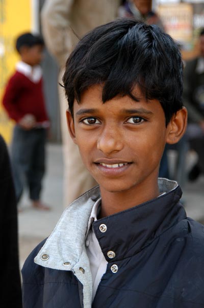 Boy in Sawai Madhopur, India