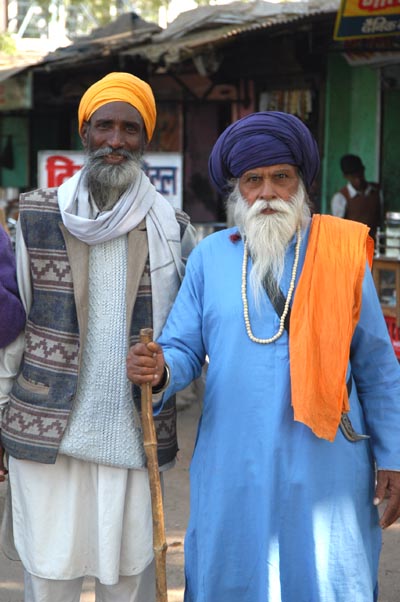 Sikhs (Khalsa, to be exact, as demonstrated by the kripaan slung over the shoulder), India