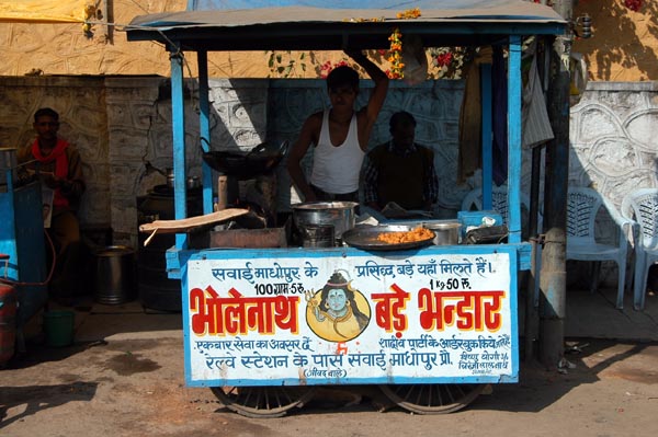 Food stand near the station