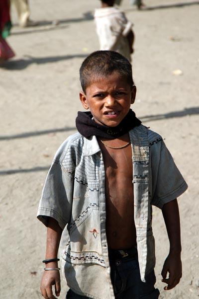 Boy at the market, Sawai Madhopur, India