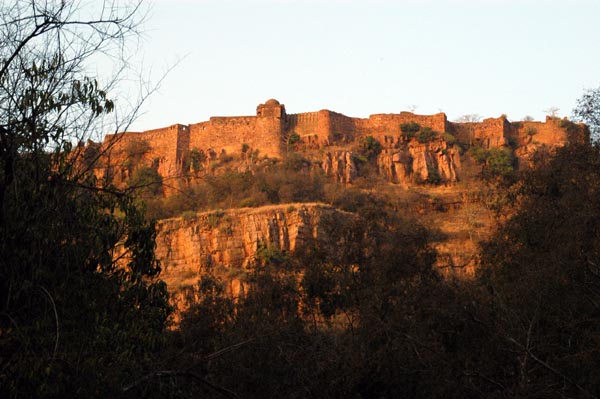 Evening view of the fort