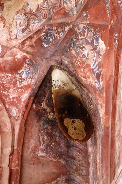 Bee's nest on the ceiling of the Juma Masjid