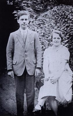 George and Ruth Heap. nee Harker. Honeymoon 1923
