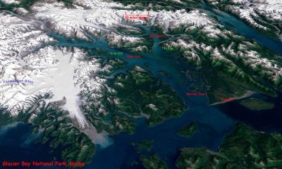 glacier bay nasa picture