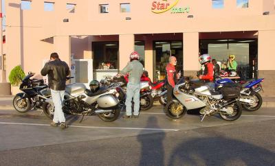 It's time to ride.