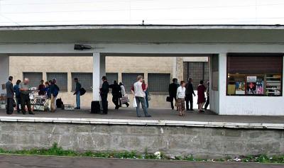Commuters look the same everywhere