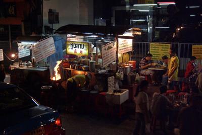 Thailand-Bangkok-Night Dining in Chinatown