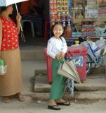 Myanmar-Tachileik-Umbrella Sun Protection