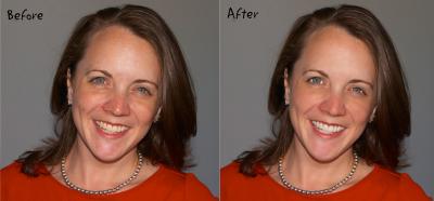 1st attempt at retouching
