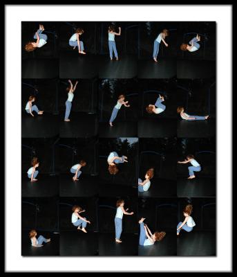 Meghan - trampoline -  collage