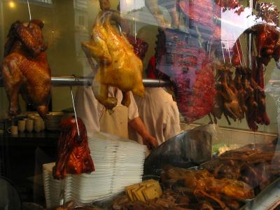 restaurant window, shanghai