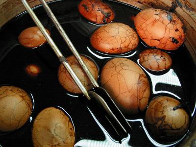 tea eggs, shanghai