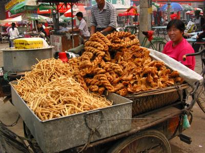 street vendor, qufu