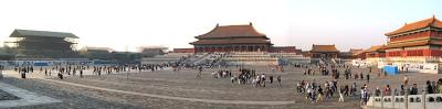 forbidden city panorama