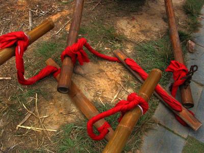 sedan chair poles