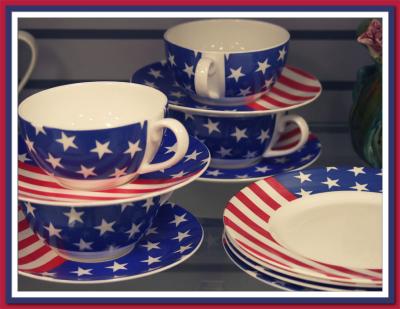 Some bring patriotism to the dinner table.