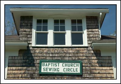But the Baptists are not to be out-done. How often can this be seen anywhere?