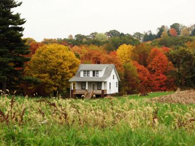 Little House in Color (fall foliage)