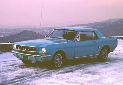 Al's Mustang Dec. 1966