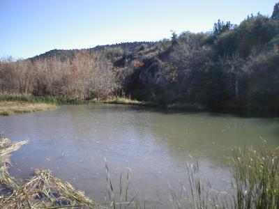 Verde river Pond.