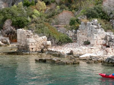 73 at 'Kekova submerged city'