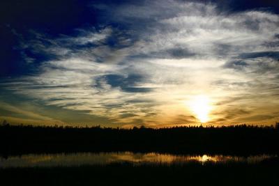 Skyscape on the Pond