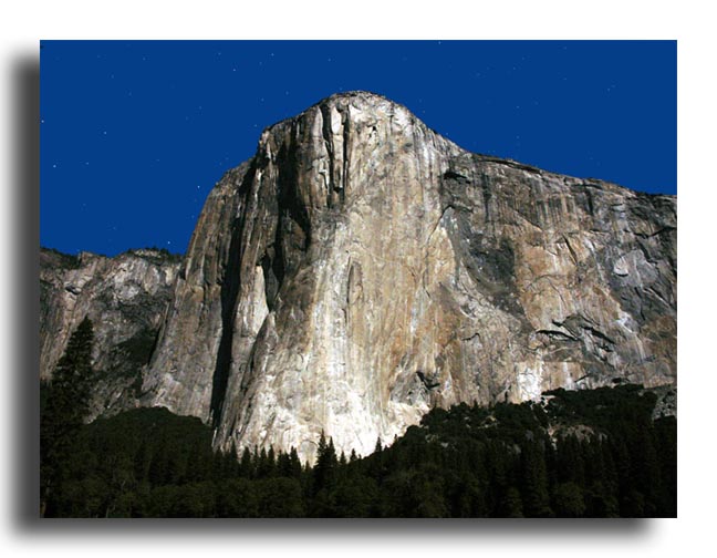 Night Sky over El Capitan