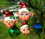 Elf Ornament Set