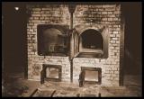 Birkenaus double-muzzle brick cremation ovens in Crematorium-I.  (Photo by Z Paulo)