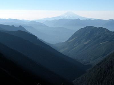 Tatoosh Ridges towards Mt. Adams