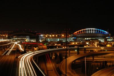 Qwest Field and I-90