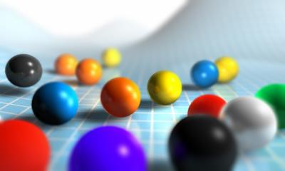 color orbs with DOF