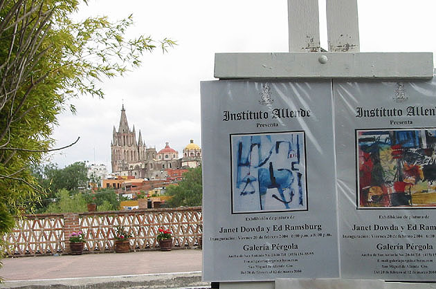 View of Parroquia from the Allende Institute