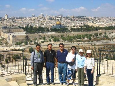 Overview of Jerusalem from Mt of Olives