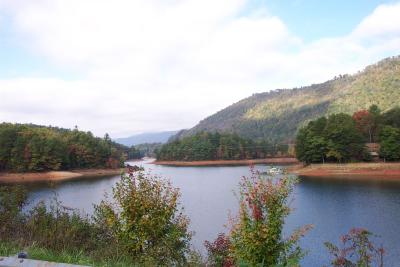 Fontana Lake on 129 in North Carolina