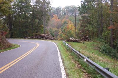 Hwy 29 south of Bryson City NC.