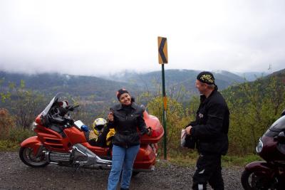 Vern and Diane on hwy 9 in Arkansas